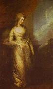 Thomas Gainsborough Portrait of Georgiana, Duchess of Devonshire oil painting reproduction